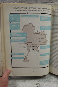 Report On The War In Vietnam - Admiral U.S.G. Sharp & Westmoreland - Black Cover