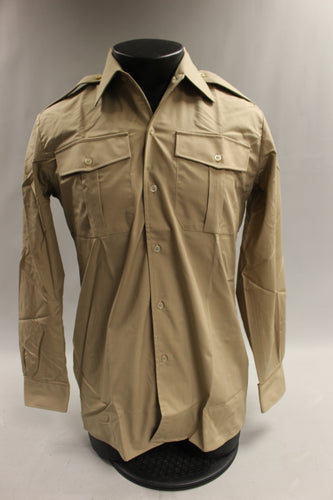 ABL SAE 949121 Preta Military Shirt - 37 - Khaki Beige - Used