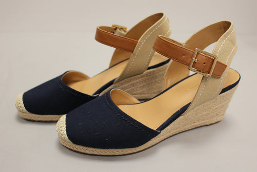 Tommy Hilfiger Women's Nilsa Closed Toe Espadrille Wedge Sandal - Size: 7.5M