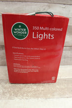 Load image into Gallery viewer, Winter Wonder Lane Christmas Holiday 350 Multi-Colored Light Strip -Used