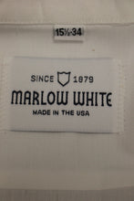 Load image into Gallery viewer, US Army Marlow White Men's Long Sleeve Dress Shirt - Size: 15-1/2 - 34 - Used