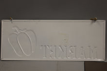 Load image into Gallery viewer, Fresh Market Metal/Tin Sign -Bell Pepper - Used