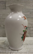 Load image into Gallery viewer, Japanese Porcelain Vase - Oriental Garden with Birds &amp; Floral - Used