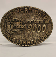 Load image into Gallery viewer, Old Fort Days 2000 PRCA Summer Tout Belt Buckle - Fort Smith, AK -Used