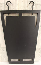 Load image into Gallery viewer, Hanging Sign Holder - Black - Retail, Office, Event - New