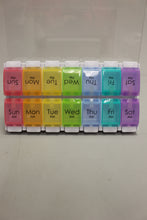 Load image into Gallery viewer, 7 Day AM/PM Push Button Pill Organizer - Arthritis Friendly - Used