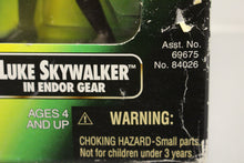 Load image into Gallery viewer, 1998 Kenner Star Wars Luke Skywalker in Endor Gear Figurine - New