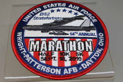 Air Force WPFB 14th Annual Marathon Patch - September 18, 2010 - New