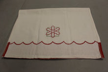 Load image into Gallery viewer, Christmas Hand Towel with Poinsettia - New