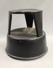 Load image into Gallery viewer, Kik Step Kick Stool Rolling Step Stool W/Non-Slip Rubber Platform - Library
