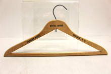 Load image into Gallery viewer, Vintage Oritani Motor Hotel, Ardsley Acres Hotel Court Wooden Hanger - Used