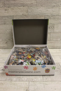 Master Pieces Wheels Wayne's Garage 750 Piece Puzzle - 24" x 18" - New