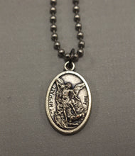 Load image into Gallery viewer, St. Michael Guardian Angel Pendent and Chain - Used