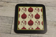 Load image into Gallery viewer, Rock Flower Paper Cork Coaster Set - 4&quot; x 4&quot; - New