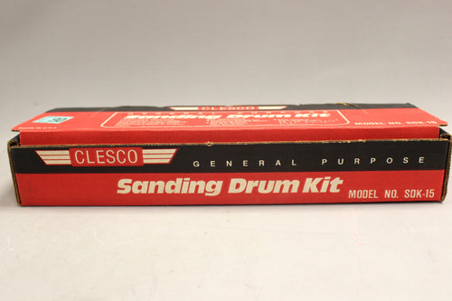 Clesco Sanding Drum Kit - Model SDK-15 - New