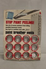 Load image into Gallery viewer, Leigh Products Vintage Paint Breather Vents - Set of 12 - New