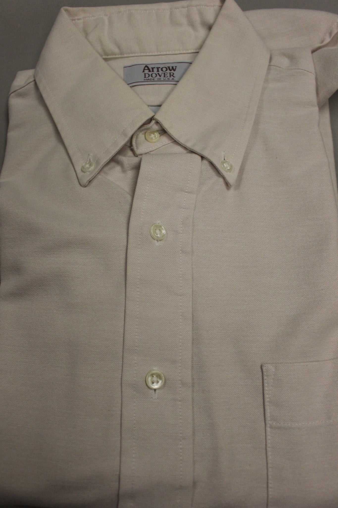 arrow oxford dress shirts ARROW BUTTON DOWN OXFORD SHIRT NWT 18/18 1/2