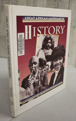 Great African Americans in History by Carlotta Hacker