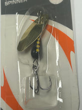 Load image into Gallery viewer, South Bend Fishing Techy Spinner - Black, Yellow, &amp; Gold - Choose Weight - New