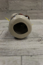 Load image into Gallery viewer, Vena Standing Snowman Ornament - Red Scarf and Snowflakes - 4&quot; Tall - Used