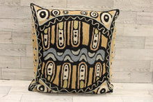 Load image into Gallery viewer, Australian Better World Arts Pillow (#2) - 15&quot; x 15&quot; x 5&quot; - Used