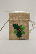 Load image into Gallery viewer, Christmas Jute Burlap Mini Gift Bag - New