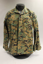 Load image into Gallery viewer, USMC Marine Corp Woodland Marpat Combat Jacket Coat - Medium Long - Used