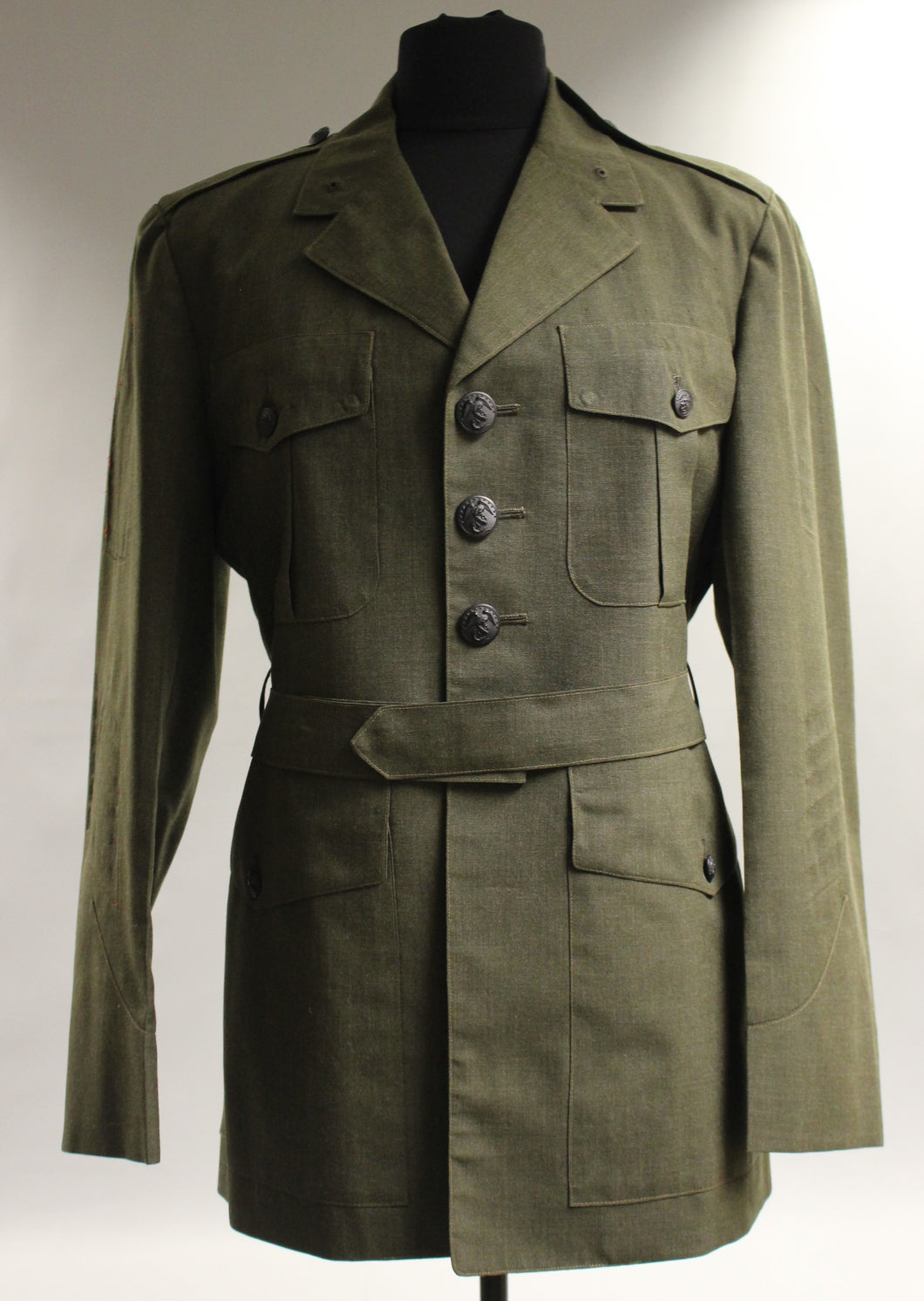 US Marine Corp Dress Coat Jacket - Size: 38S - 8405-00-606-6069 - Used