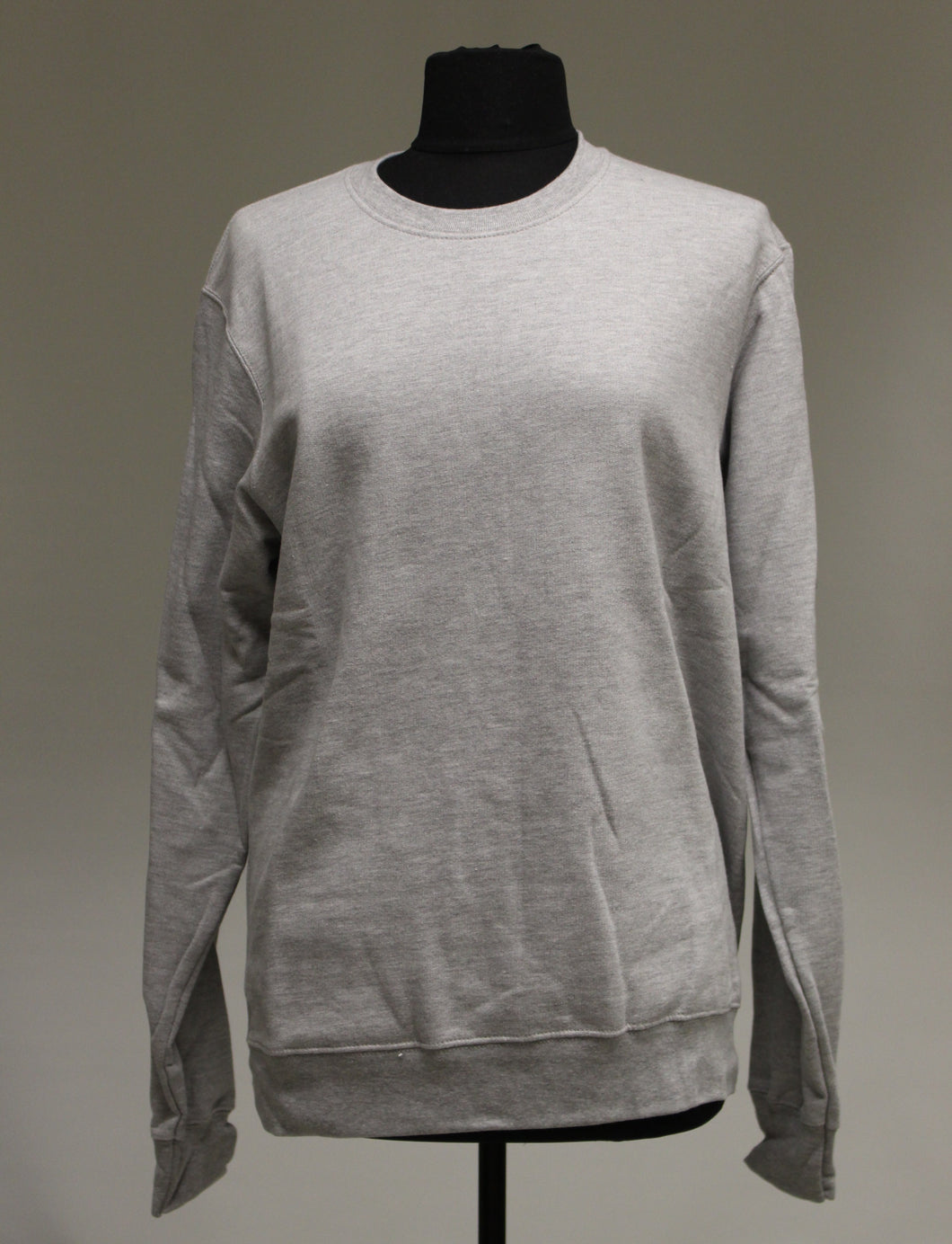 Port & Company Grey Sweatshirt - Size: Medium - Used