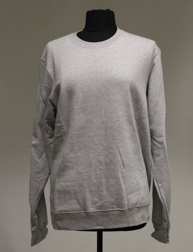Port & Company Grey Sweatshirt - Size: Large - Used