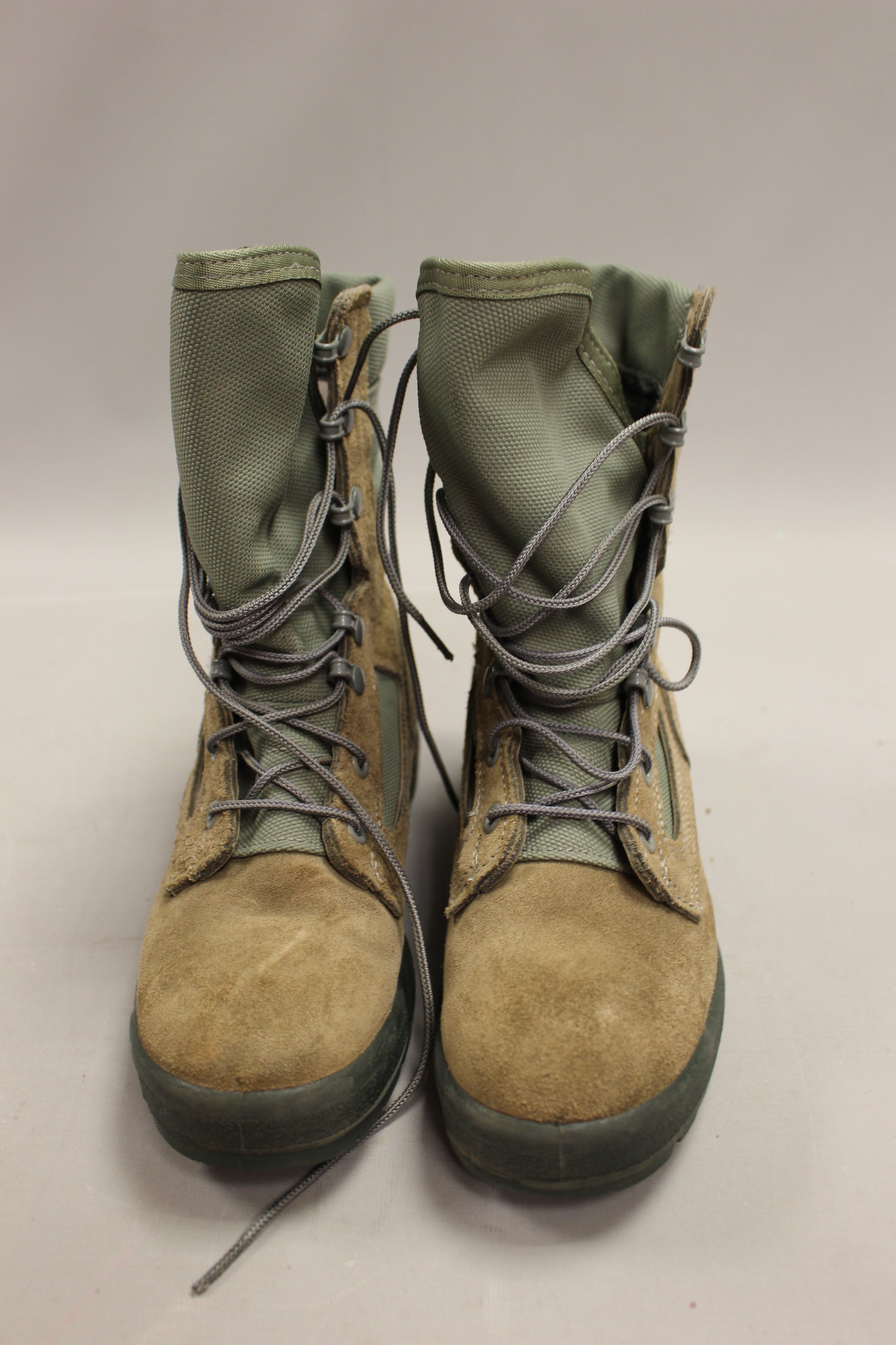 BELLEVILLE Mens Green Air Force Temperate Weather Vibram Lace Up Combat Boots Belleville Women main image 2