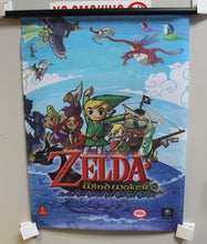 Load image into Gallery viewer, The Legend of Zelda: The Wind Waker Promotional Fabric Tapestry Wall Scroll