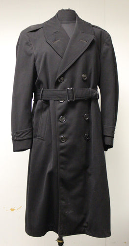 Vintage Military Trenchcoat/Rain Jacket - 42R - Black - Used