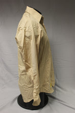 Load image into Gallery viewer, US Army Men&#39;s Tan Dress Shirt - 15 x 32 - 8405-01-005-1042 - Used