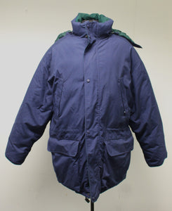 Eddie Bauer Ridge Line Puffer Winter Jacket Coat - Large - Blue - Used