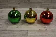 Load image into Gallery viewer, 3-Pack Of Christmas Ornaments For Family Kids Photos -Multicolor -New