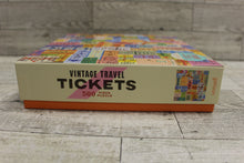 Load image into Gallery viewer, Vintage Travel Tickets 500 Piece Puzzle - 20&quot; x 20&quot; - New