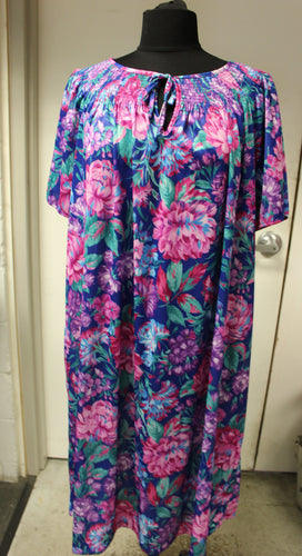 Kelly Reed Woman Mumu Dress Shift - Size: 2X - Used