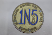 Load image into Gallery viewer, Electronic Contra Nos Intel Supra Nos 1N5 Challenge Coin - Blue &amp; Dark Green
