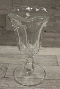 Vintage Ice Cream Parlor Sherbet Sundae Fountainware Glass - Clear - Used