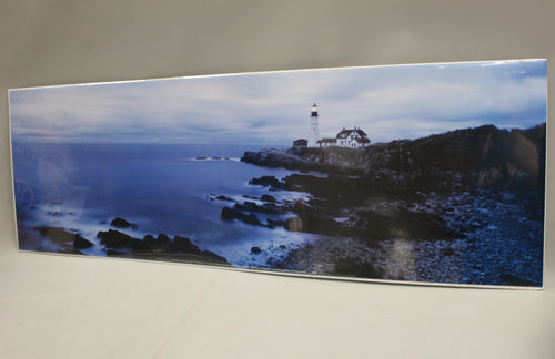Portland Lighthouse Ocean Panoramic Photograph by Thomas Wiewandt - 77222S - New