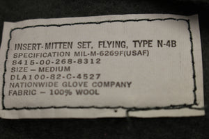 Artic Flying Mitten Set with Insert - Type N-4B - Medium - 8415-00-268-8312