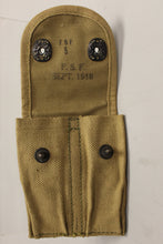 Load image into Gallery viewer, WWI US Military M1918 .45 Ammo Pouch - Used