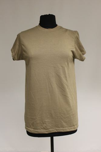 US Army Moisture Wicking Tan 499 Short Sleeve T-Shirt -Medium - 8415-01-630-5527