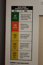 Load image into Gallery viewer, ACE Bare Wood Sandpaper - 320 Super Fine Grit - 9&quot; x 11&quot; - 5 Sheets - NEW