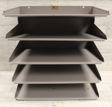 Load image into Gallery viewer, Flash Filing 5 Tier Tray Heavy Duty Filing Tray - Gray - Used