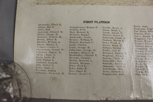 WWII US Army Panoramic Group Photograph Picture - 35" x 10"