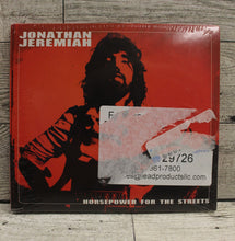 Load image into Gallery viewer, Jonathan Jeremiah Horsepower for the Streets (CD) Album -New