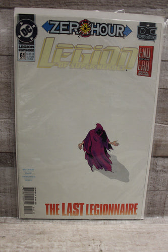 DC Comics Legion of Super-Heroes 61 Zero Hour Comic Book -Used