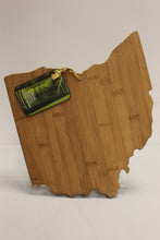 Load image into Gallery viewer, Totally Bamboo Ohio Shaped Cutting Board - New